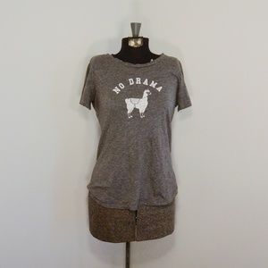 No Drama Llama Funny Graphic Tee XS Old Navy